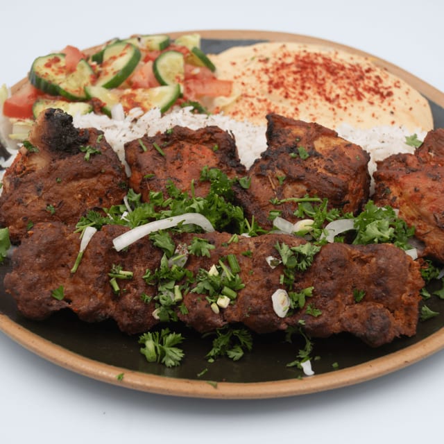 #26 Pork Shish & Beef Lule Combo.