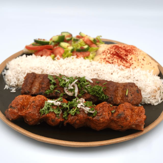 #16 Chicken Lule & Beef Lule Combo.
