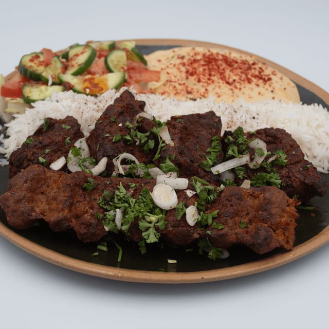 #23 Beef Shish & Beef Lule Combo.