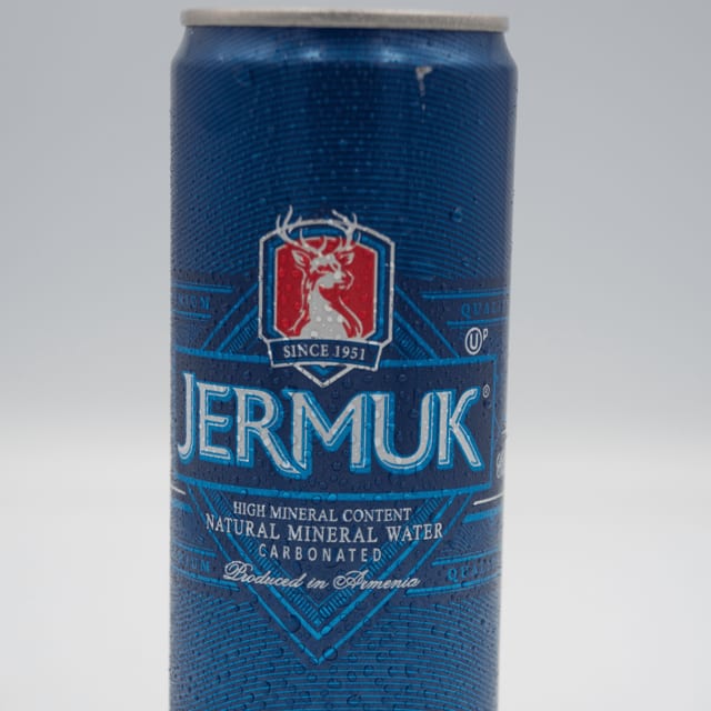 Jermuk (mineral water can).