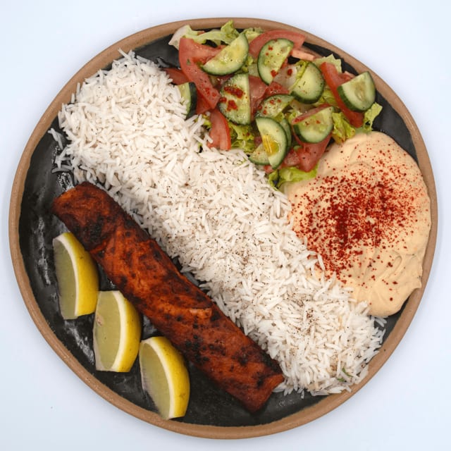 #13 Salmon Plate.