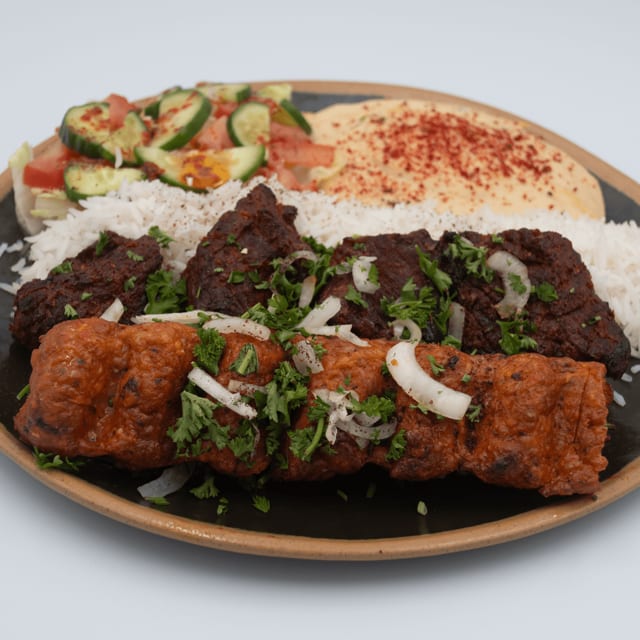 #24 Beef Shish & Chicken Lule Combo.