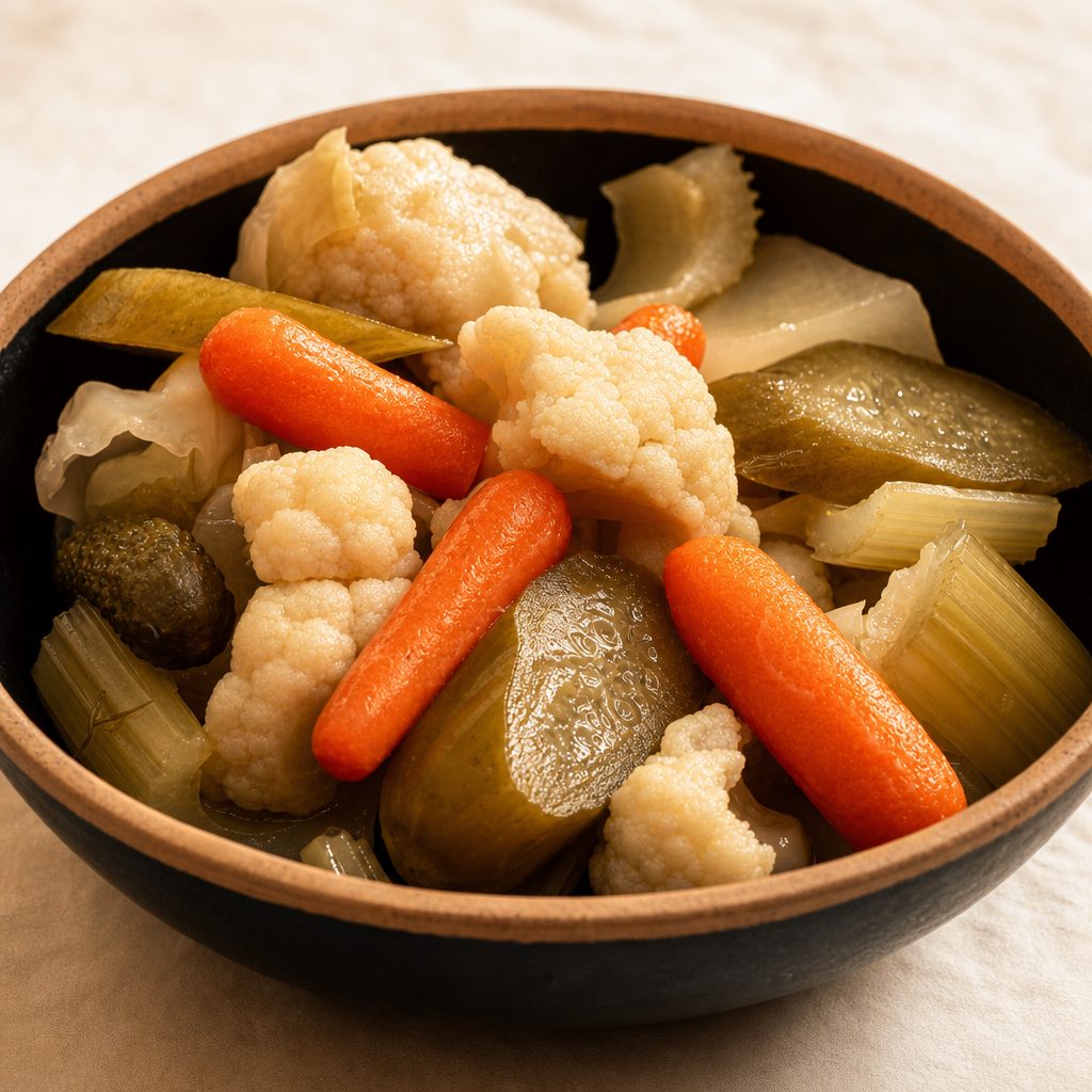 Pickled Vegetables.