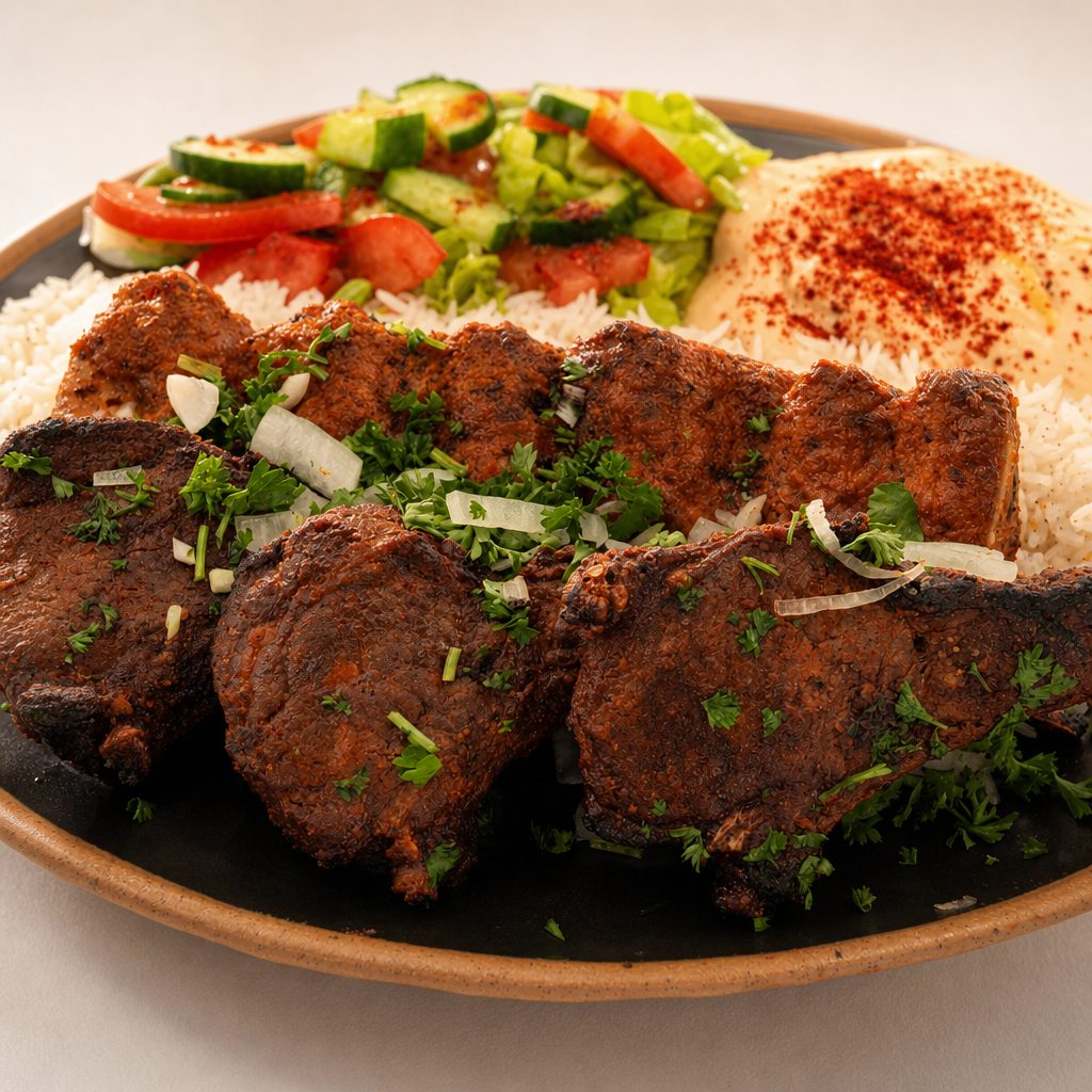 #31 Lamb Chop & Chicken Lule.