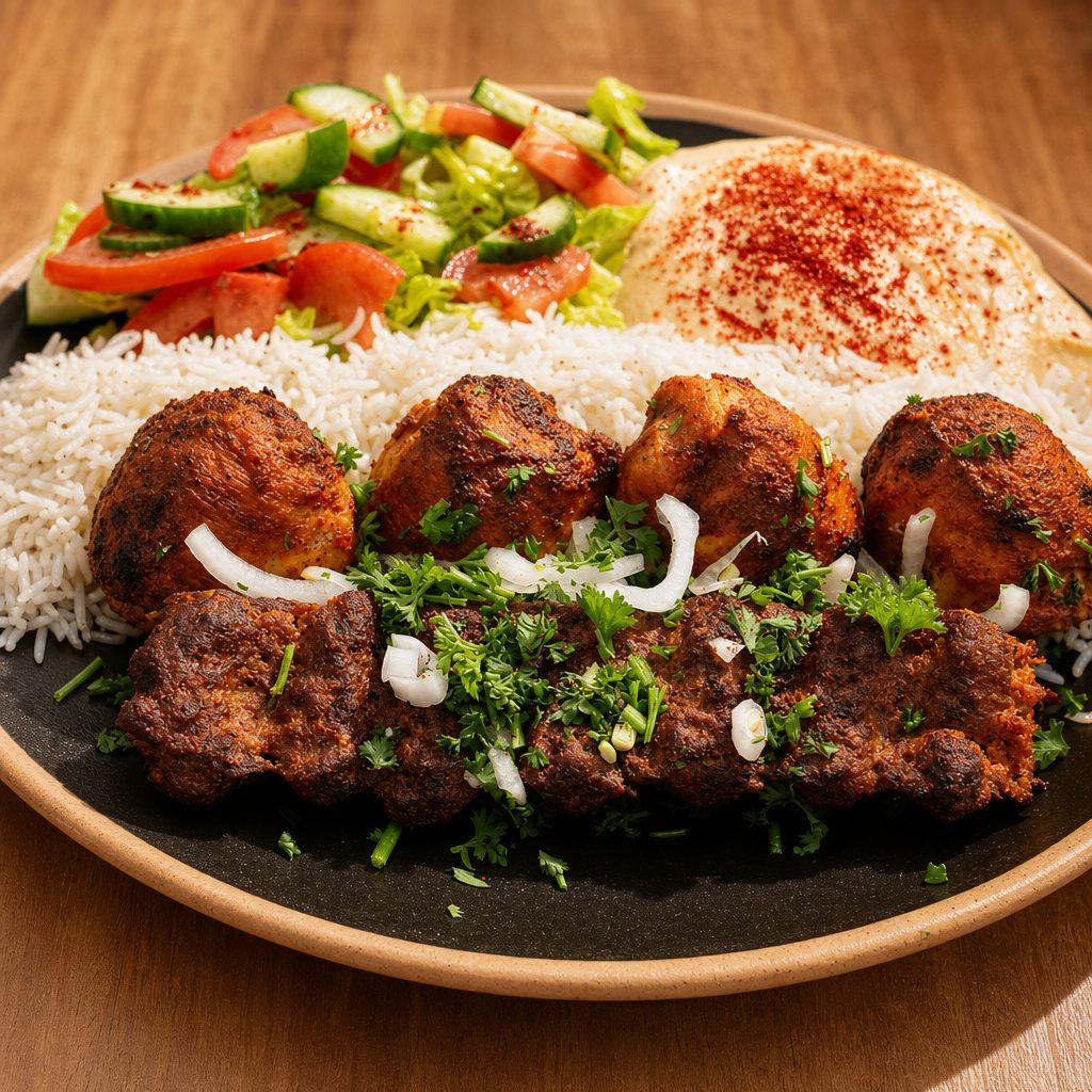 #20 Chicken Shish & Beef Lule Combo.