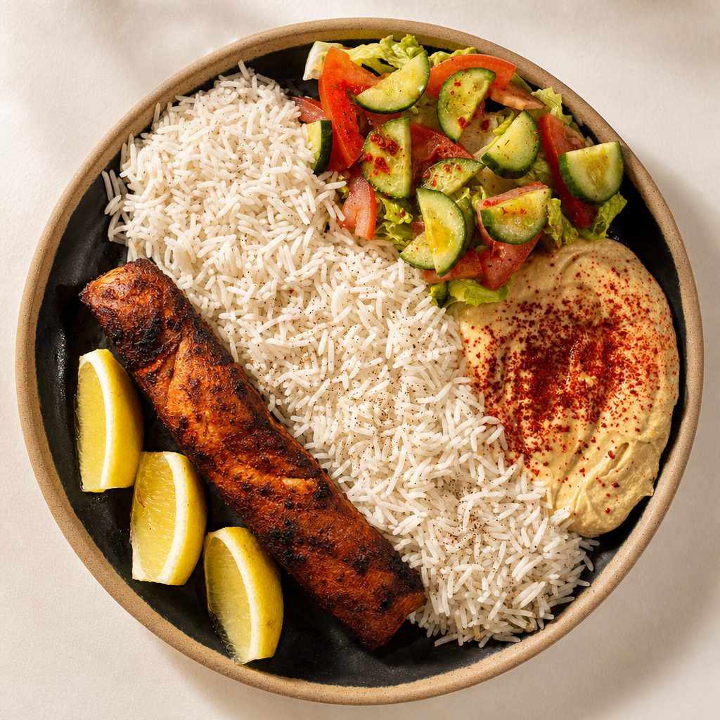 #13 Salmon Plate.