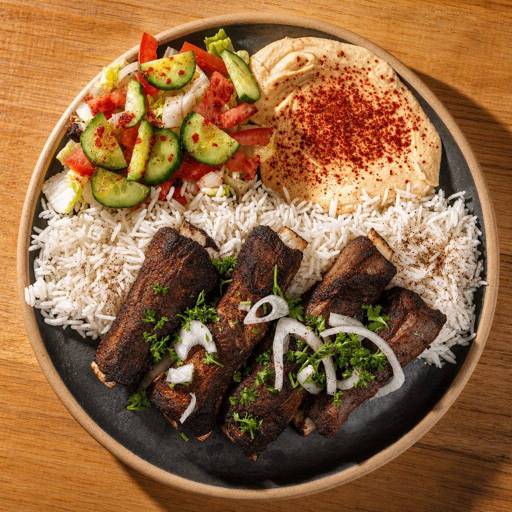 #8 Lamb Ribs.