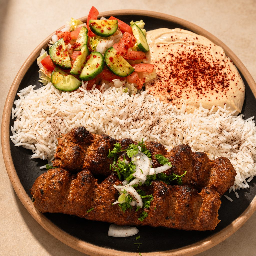 #6 Beef Lule Kabob.